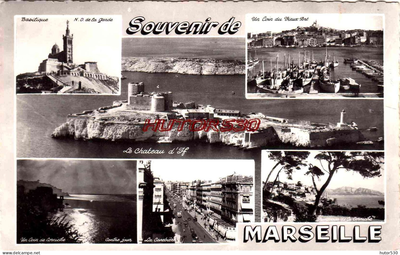 CPSM MARSEILLE - MULTIVUES - Unclassified