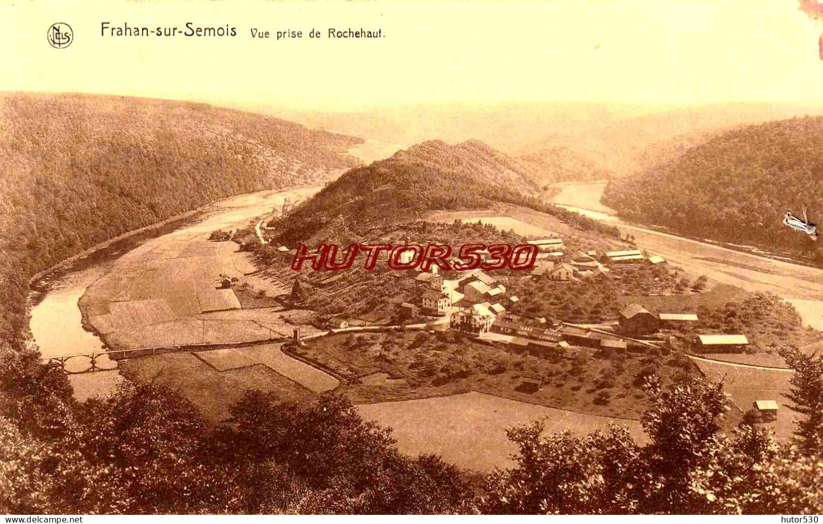 CPA FRAHAN SUR SEMOIS - VUE PRISE DE ROCHEHAUT - Neufchateau