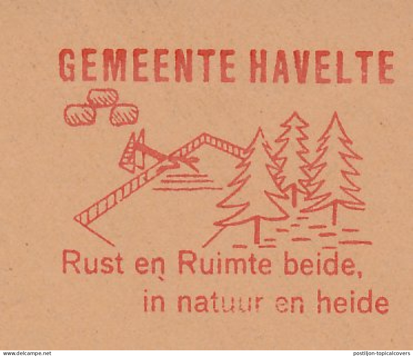 Meter Cut Netherlands 1982 - Postalia 6259 Dolmen - Megalith - Prehistorie