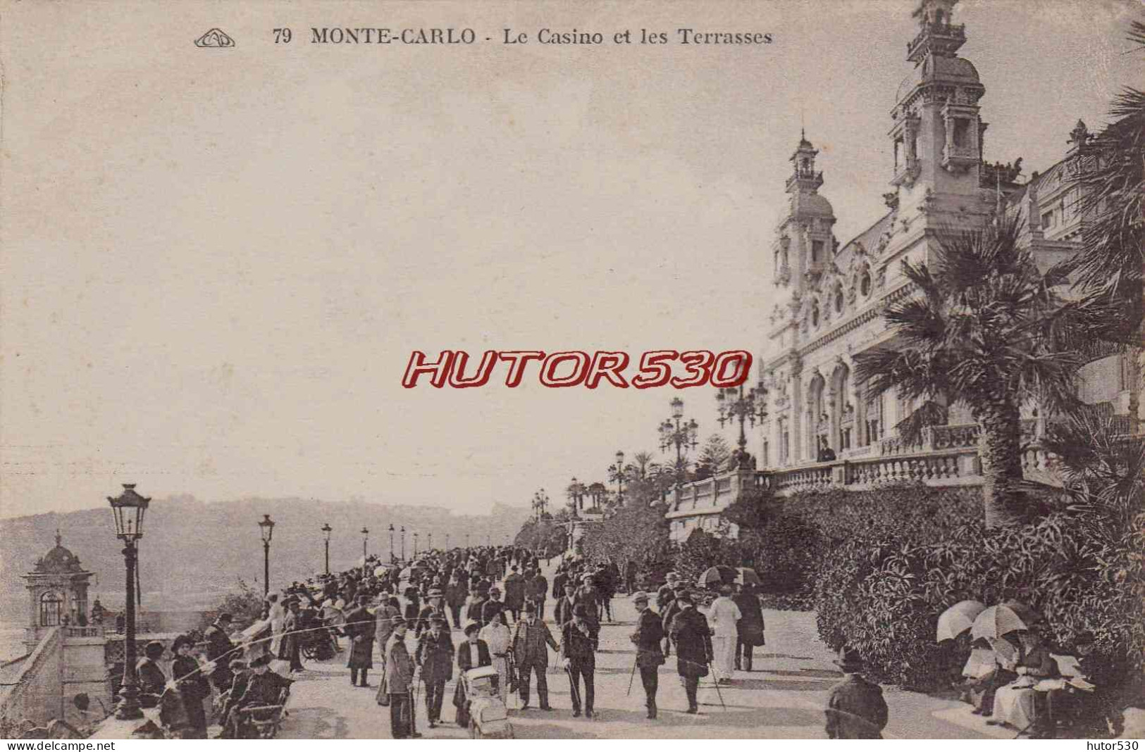 CPA MONTE CARLO - LE CASINO ET LES TERRASSES - Other & Unclassified