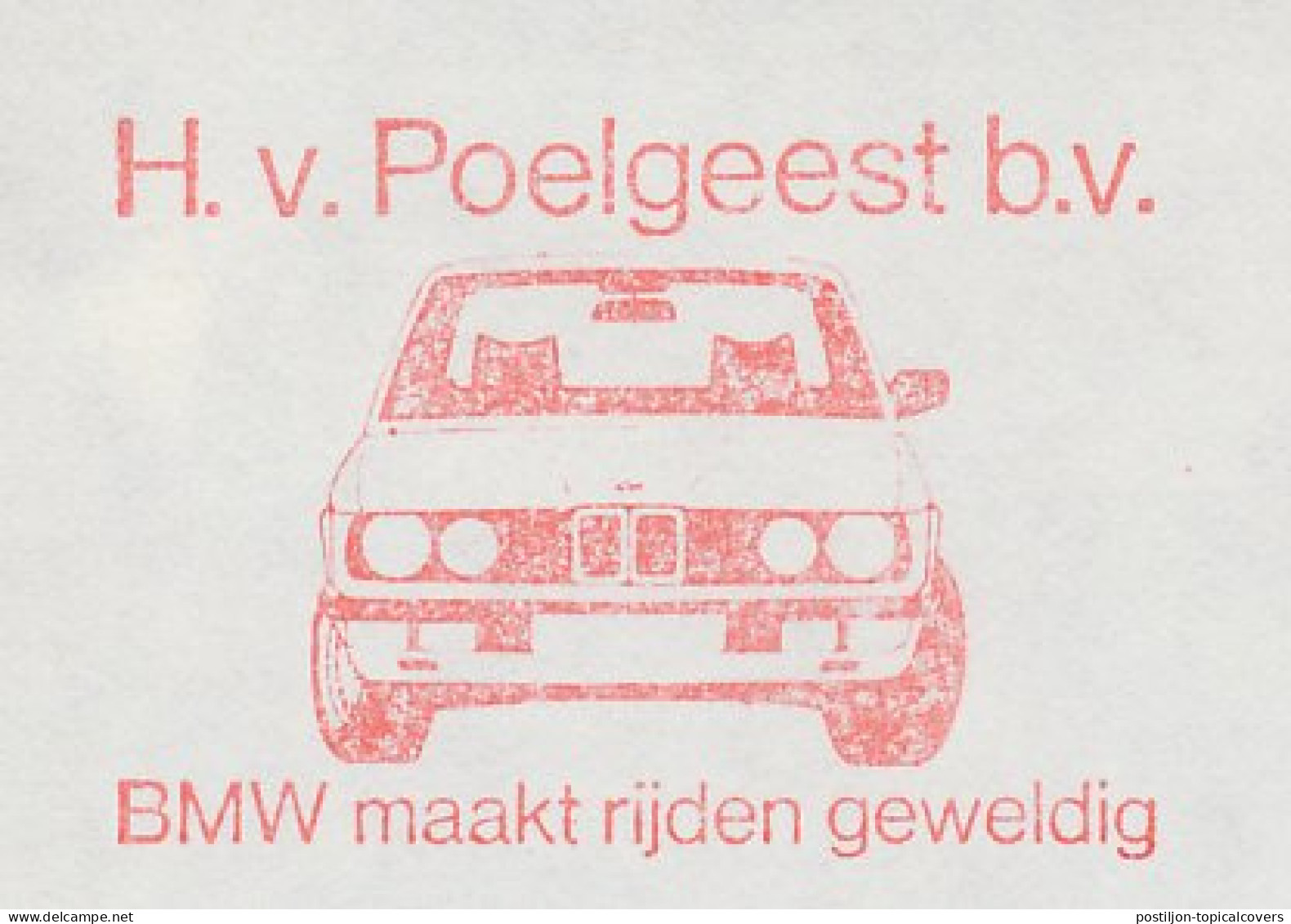 Meter Cut Netherlands 1984 Car - BMW - Cars