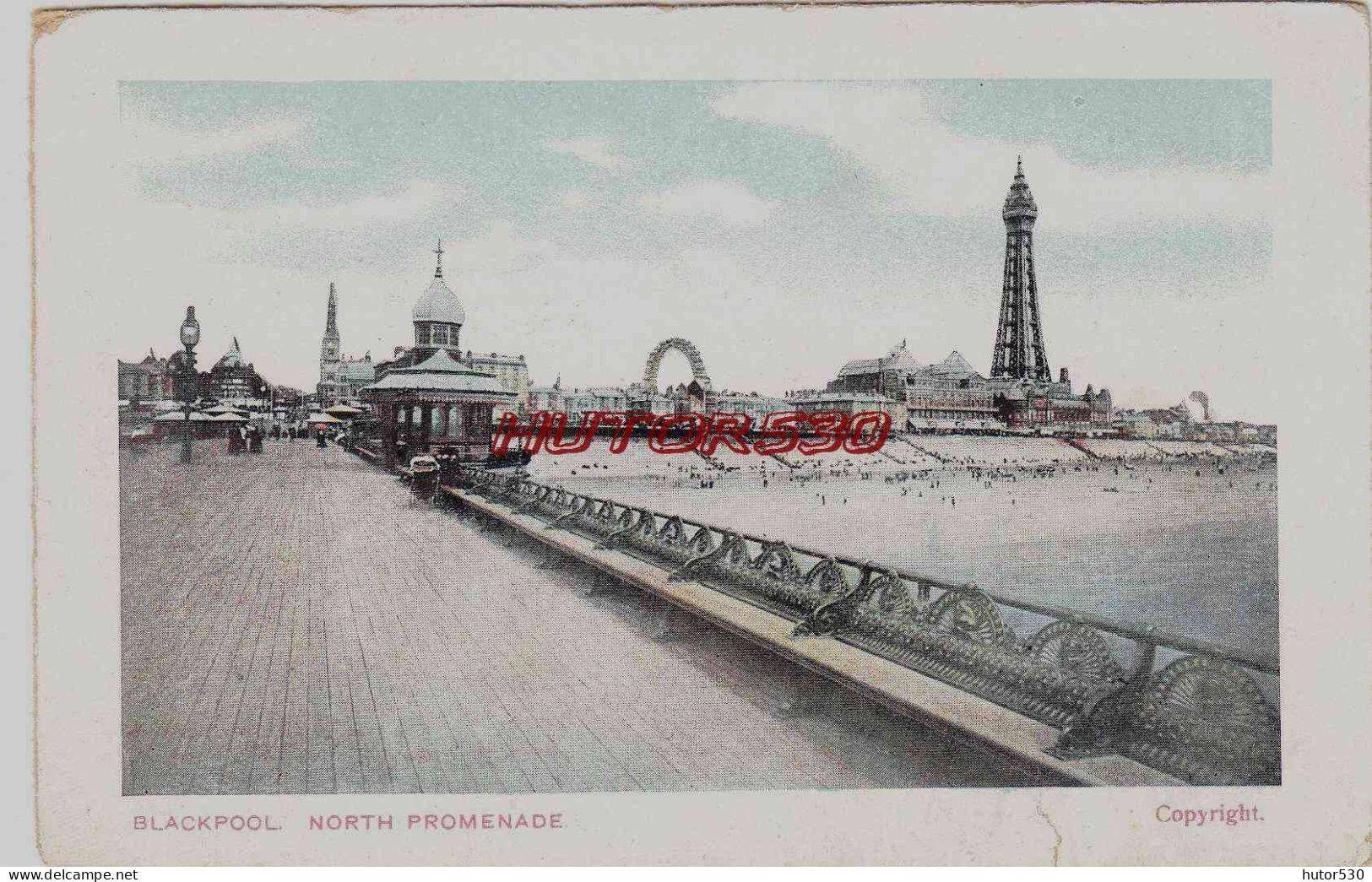 CPA BLACKPOOL - NOTH PROMENADE - Other & Unclassified