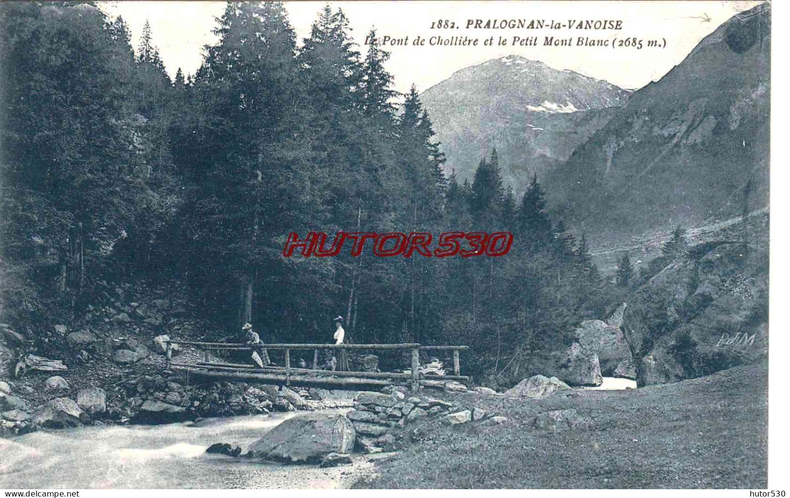 CPA PRALOGNAN LA VANOISE - LE PONT DE CHOLLIERE - Pralognan-la-Vanoise