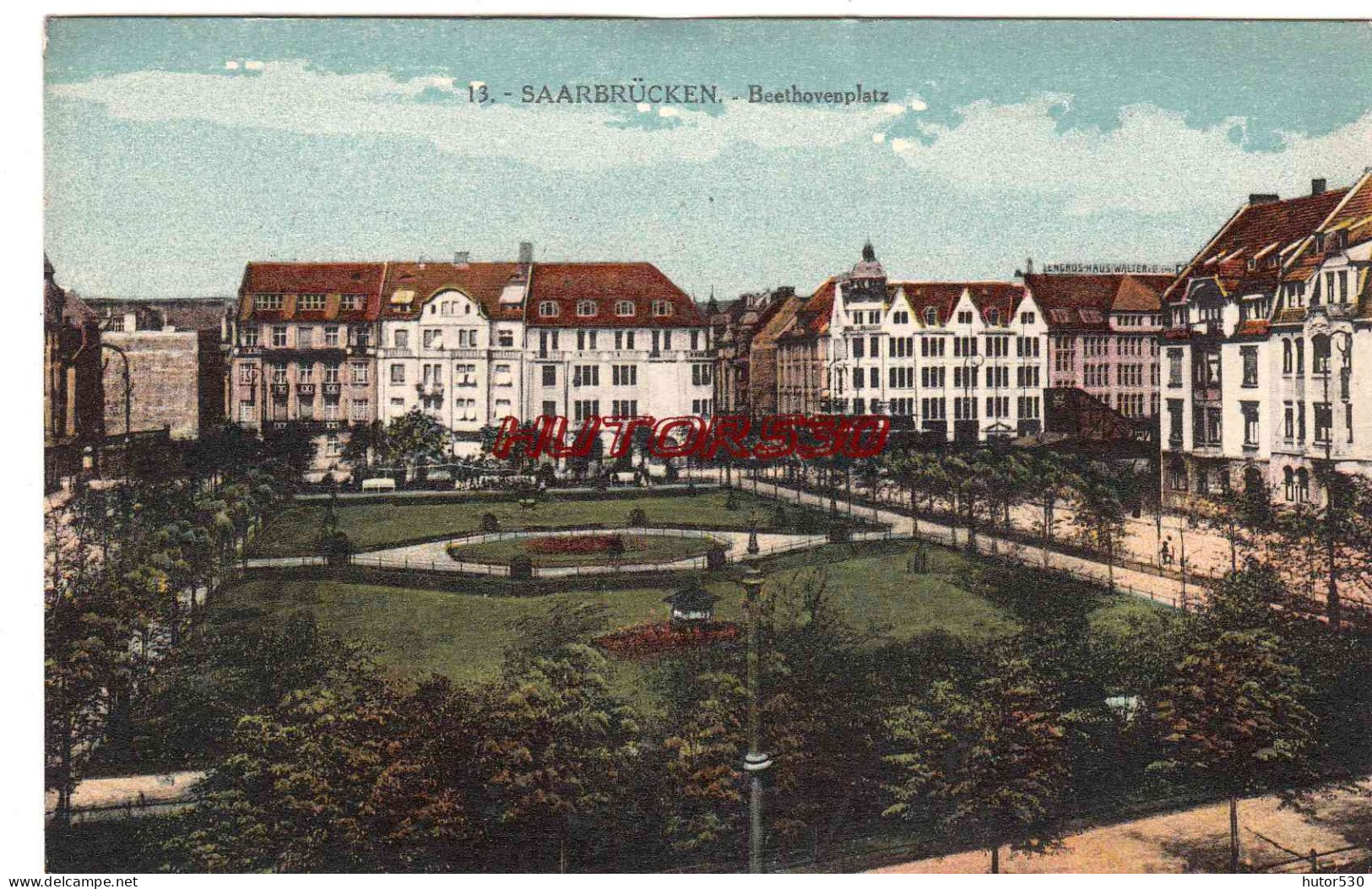 CPA SAARBRUCKEN - BEETHOVENPLATZ - Saarbrücken