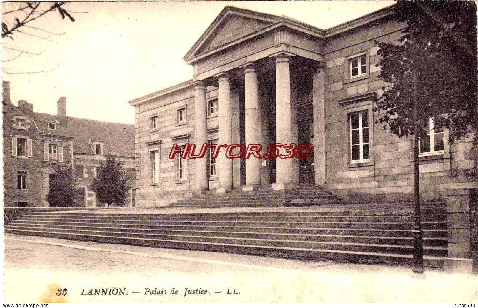 CPA LANNION - PALAIS DE JUSTICE - Lannion