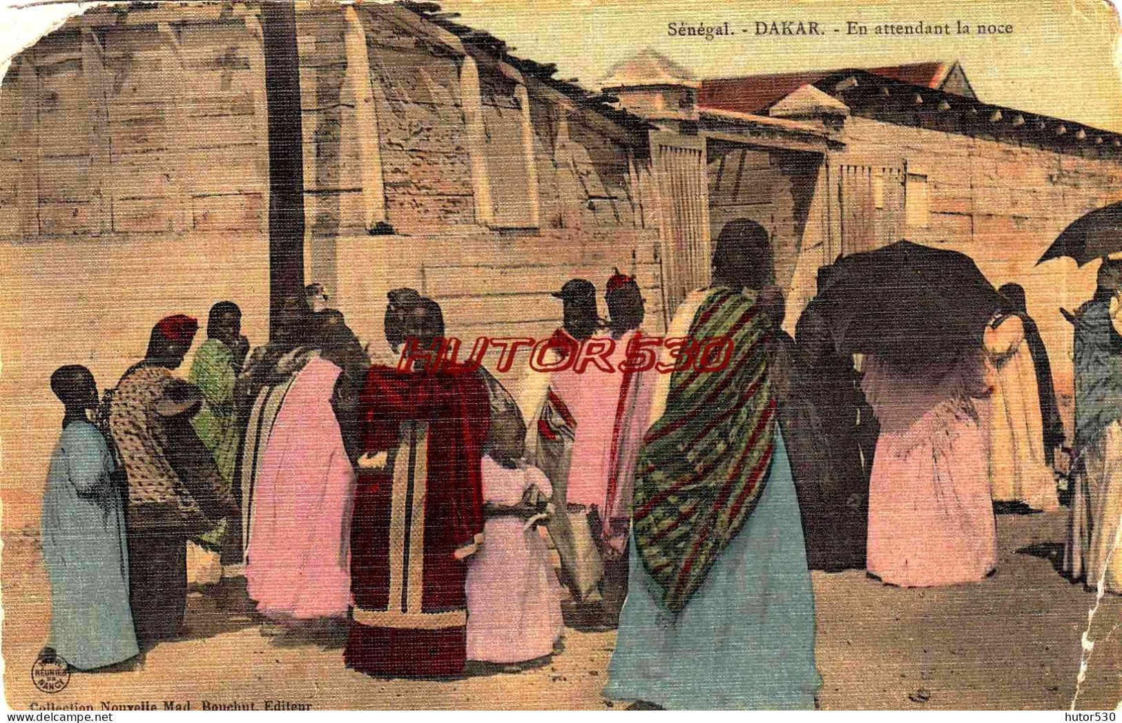 CPA SENEGAL - DAKAR - EN ATTENDANT LA NOCE - Sénégal