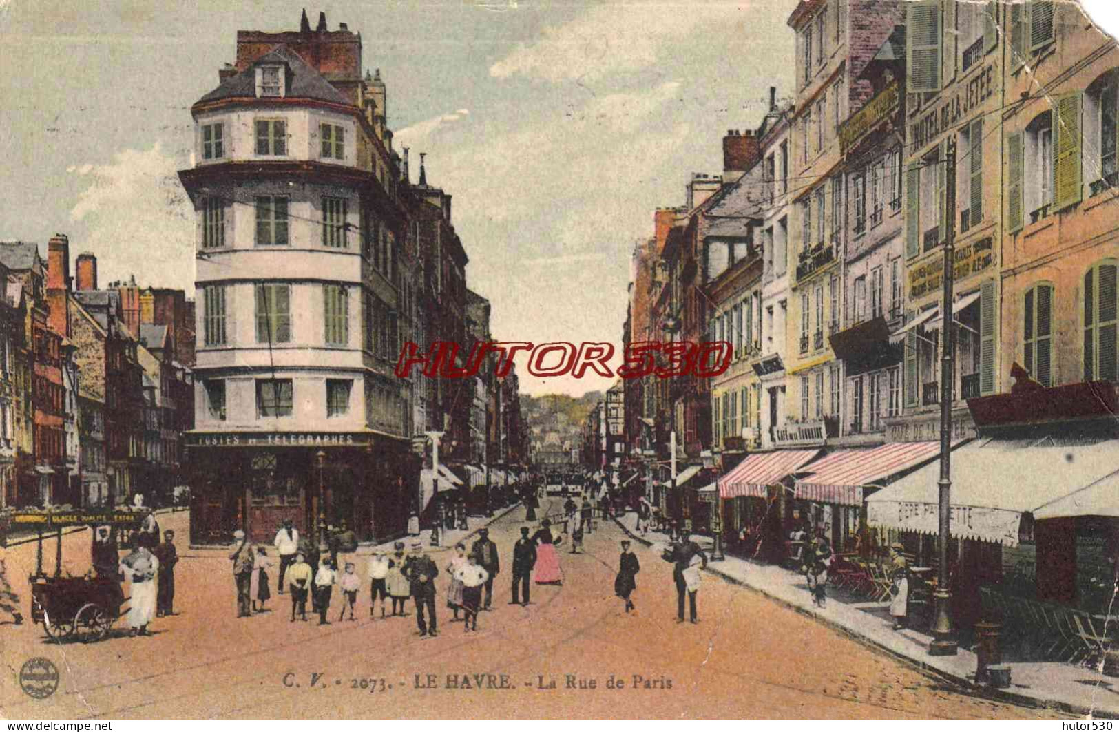 CPA LE HAVRE - LA RUE DE PARIS - Unclassified