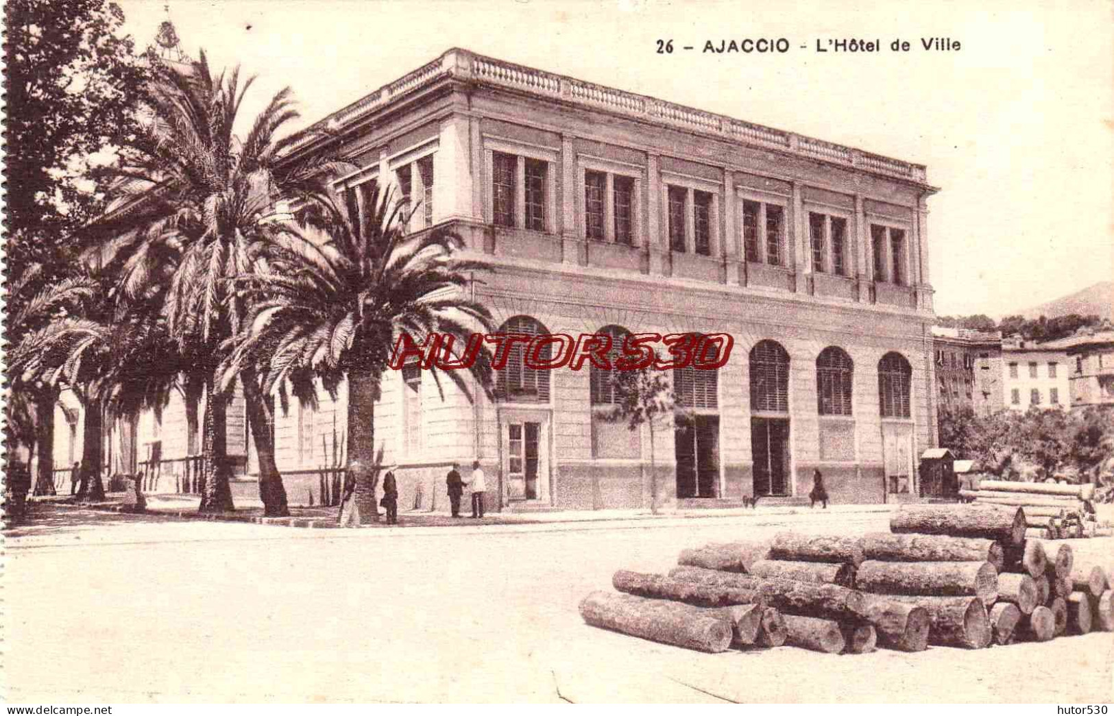 CPA AJACCIO - HOTEL DE VILLE - Ajaccio