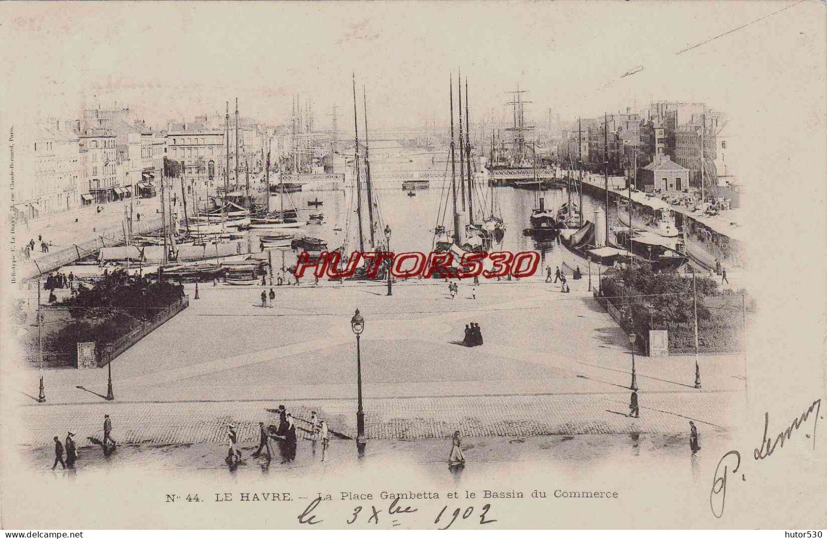 CPA LE HAVRE - LE BASSIN DU COMMERCE - Harbour