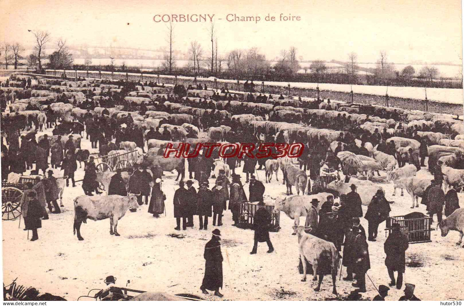 CPA CORBIGNY - CHAMP DE FOIRE - Corbigny