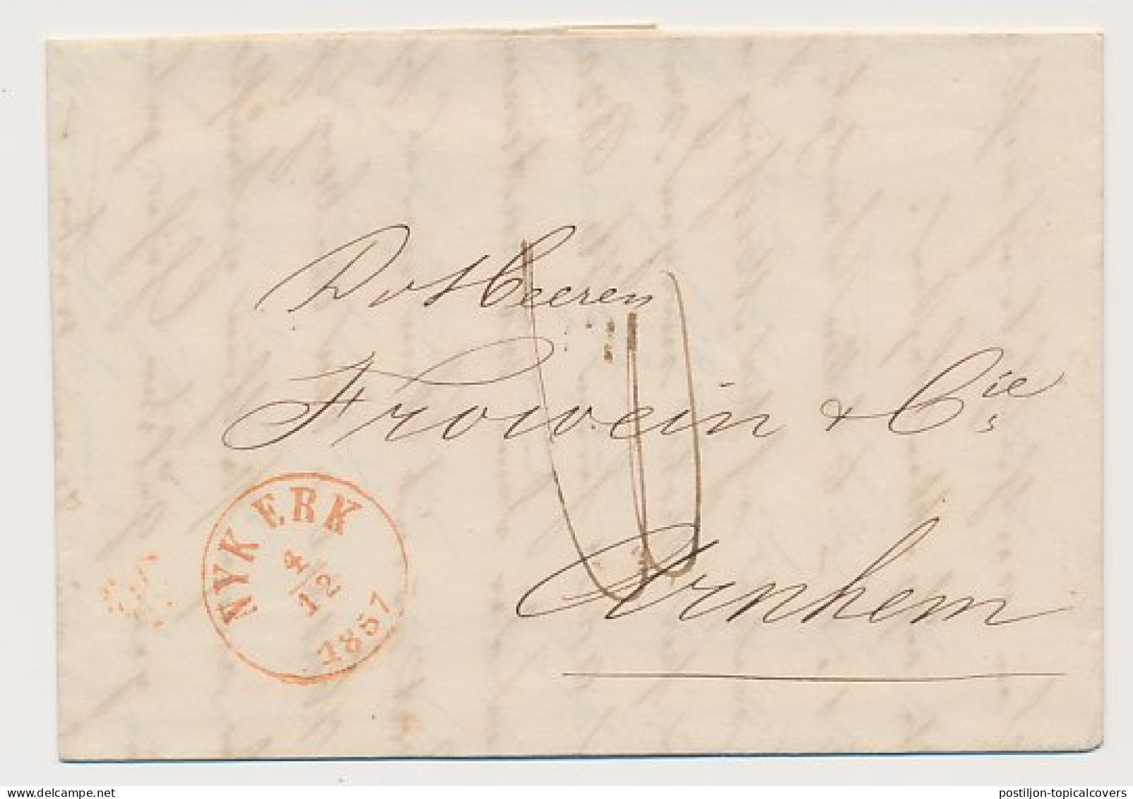 Nijkerk - Arnhem 1857 - ...-1852 Prephilately