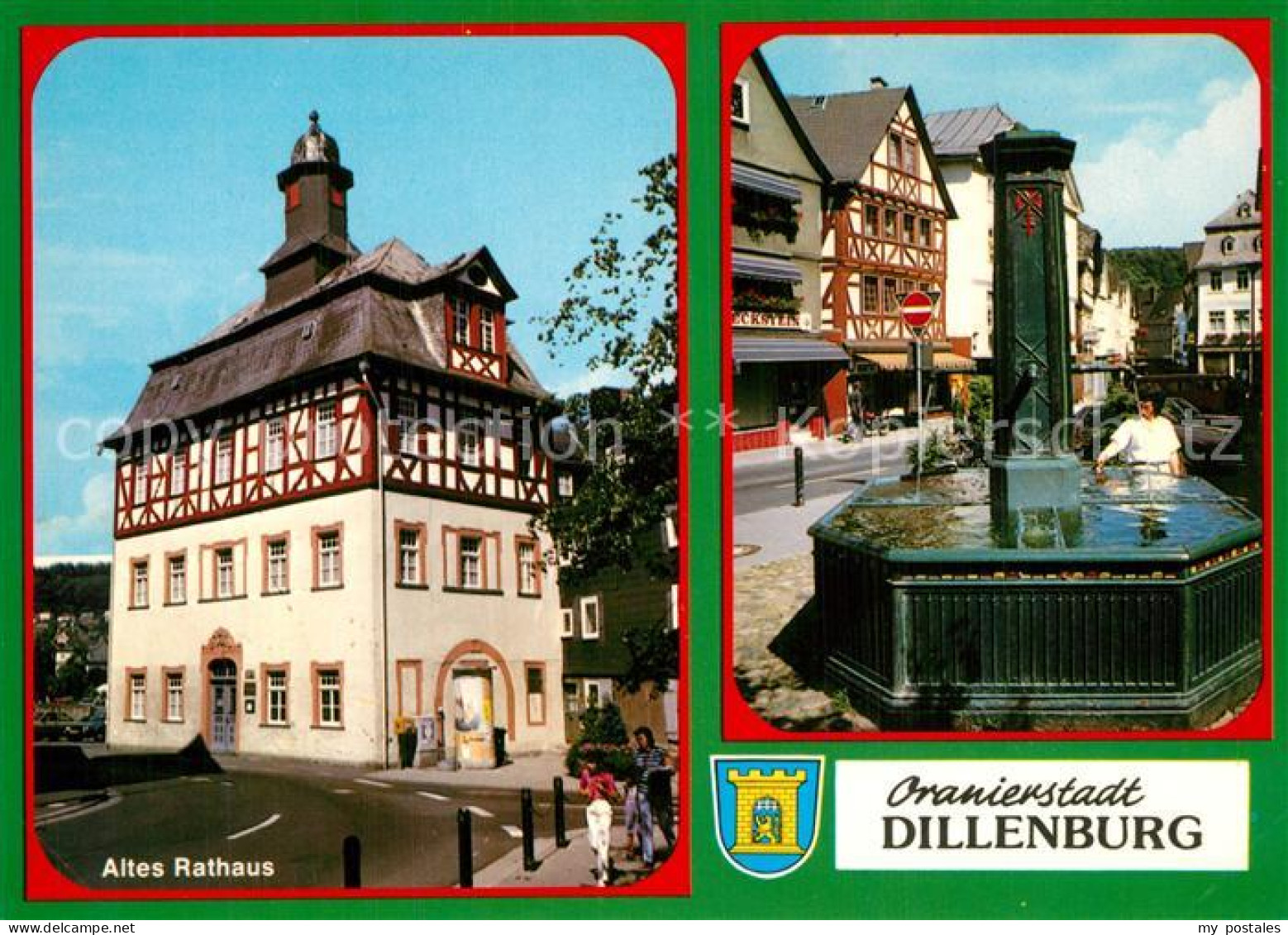 73607988 Dillenburg Altes Rathaus Brunnen Dillenburg - Dillenburg