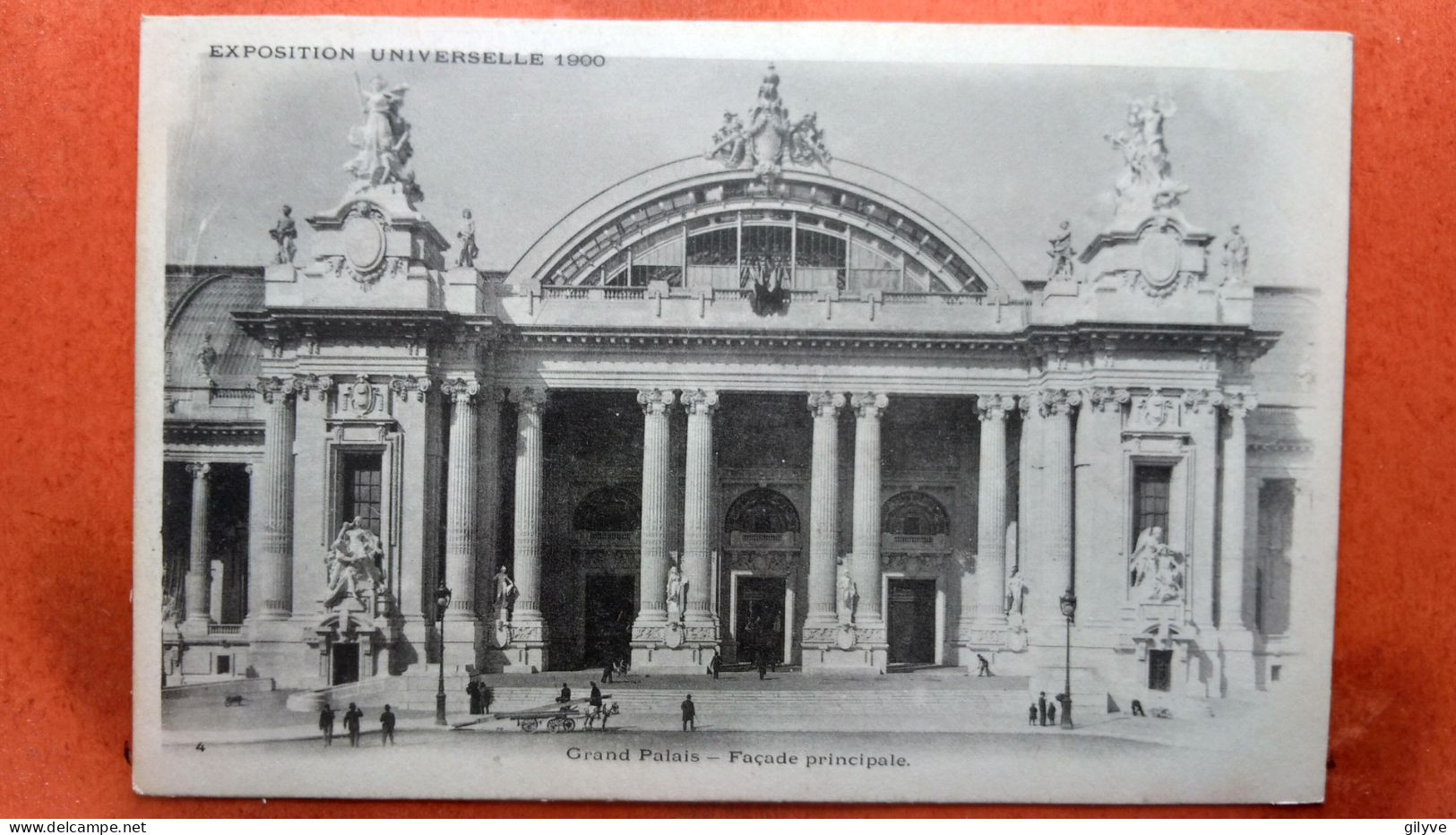CPA (75) Exposition Universelle De Paris.1900. Grand Palais. Façade Principale   (7A.538) - Tentoonstellingen