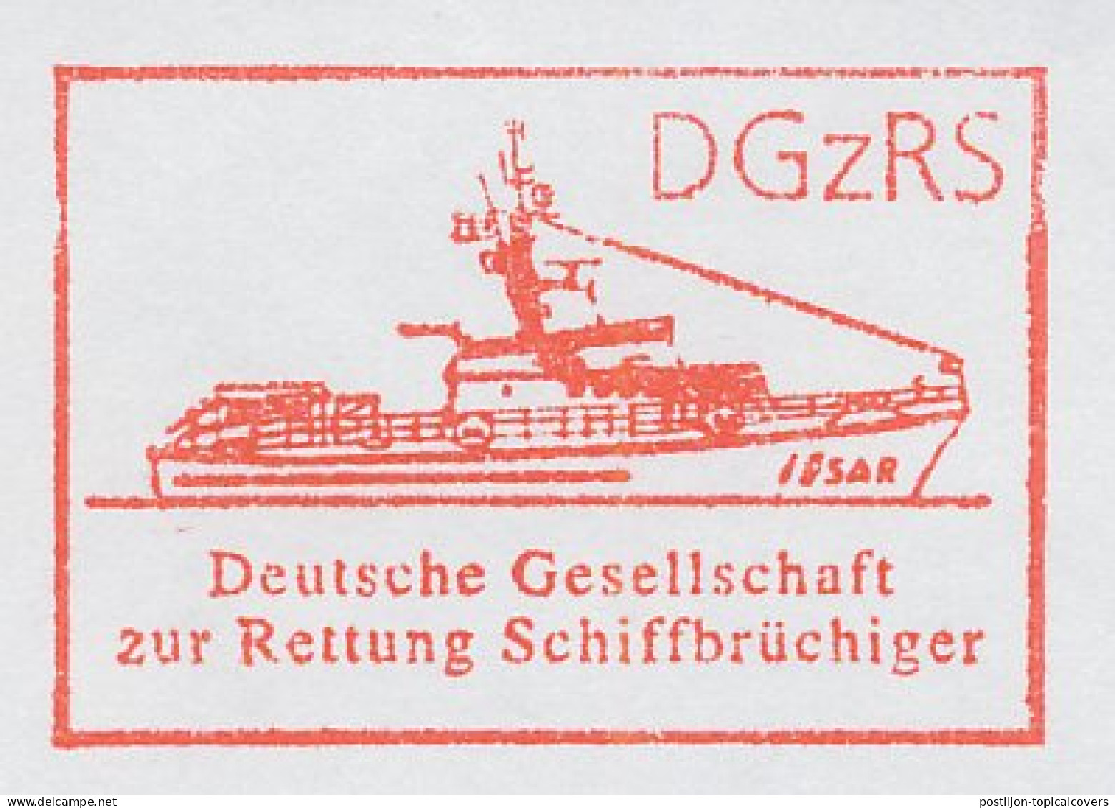 Meter Cut Germany 1994 Lifeboat - Shipwrecked - Otros & Sin Clasificación