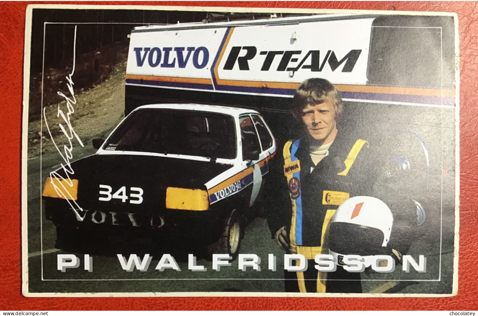 Pi Walfridsson Volvo Cross Team - Autocollants