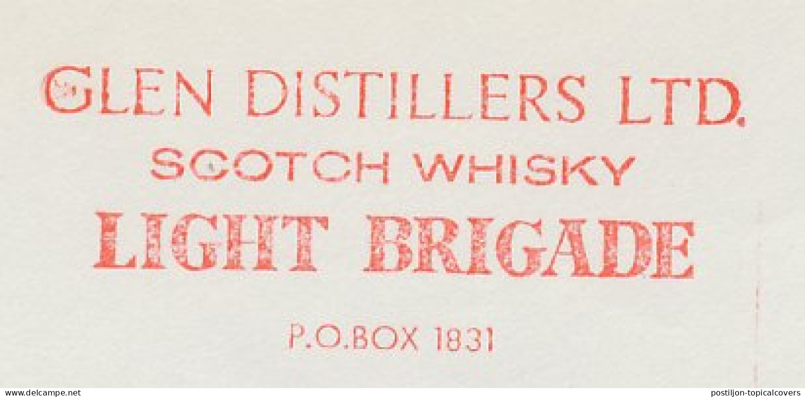 Meter Cut Netherlands 1964 Whisky - Light Brigade  - Vins & Alcools
