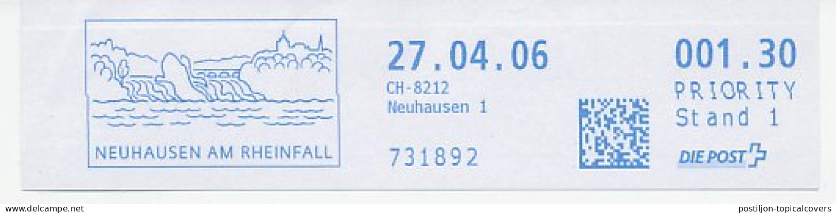 Meter Cut Switzerland 2006 Waterfall - Rheinfall - Non Classés