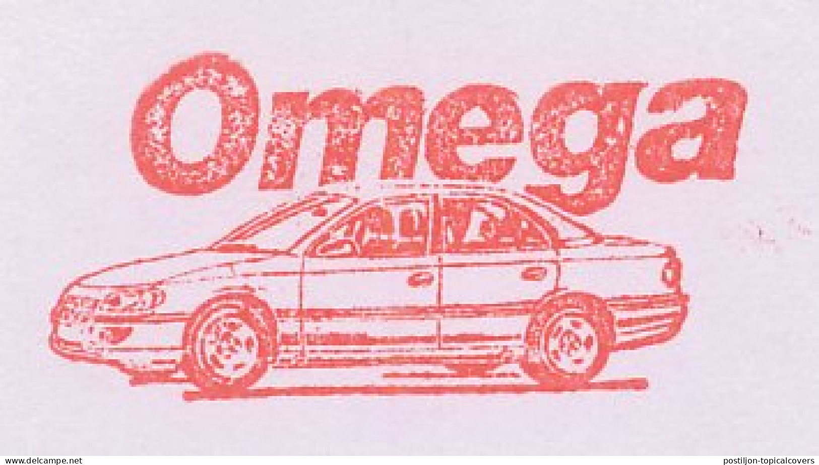 Meter Cut Germany 1995 Car - Opel Omega - Voitures