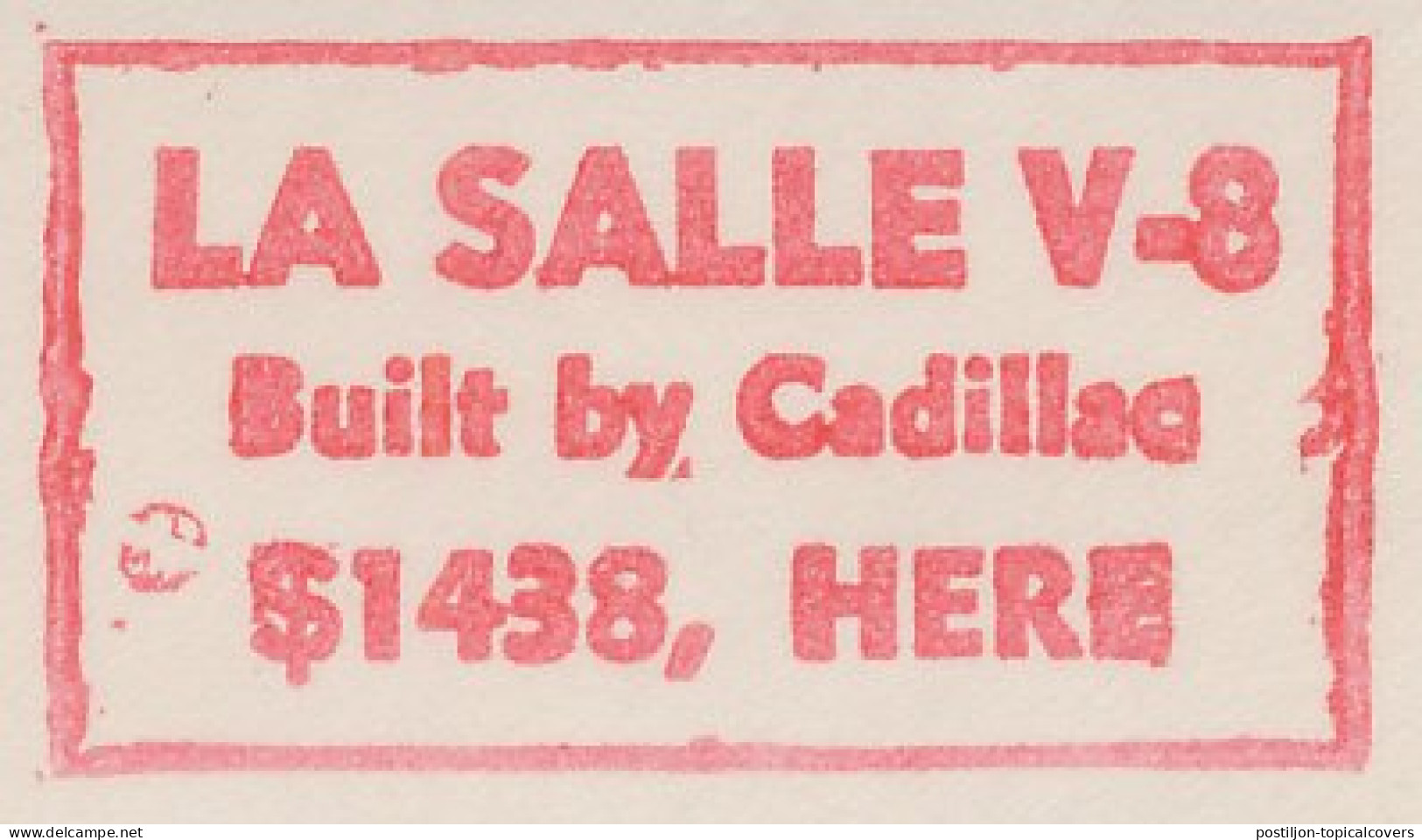 Meter Cut USA 1940 Car - Cadillac - La Salle - Cars