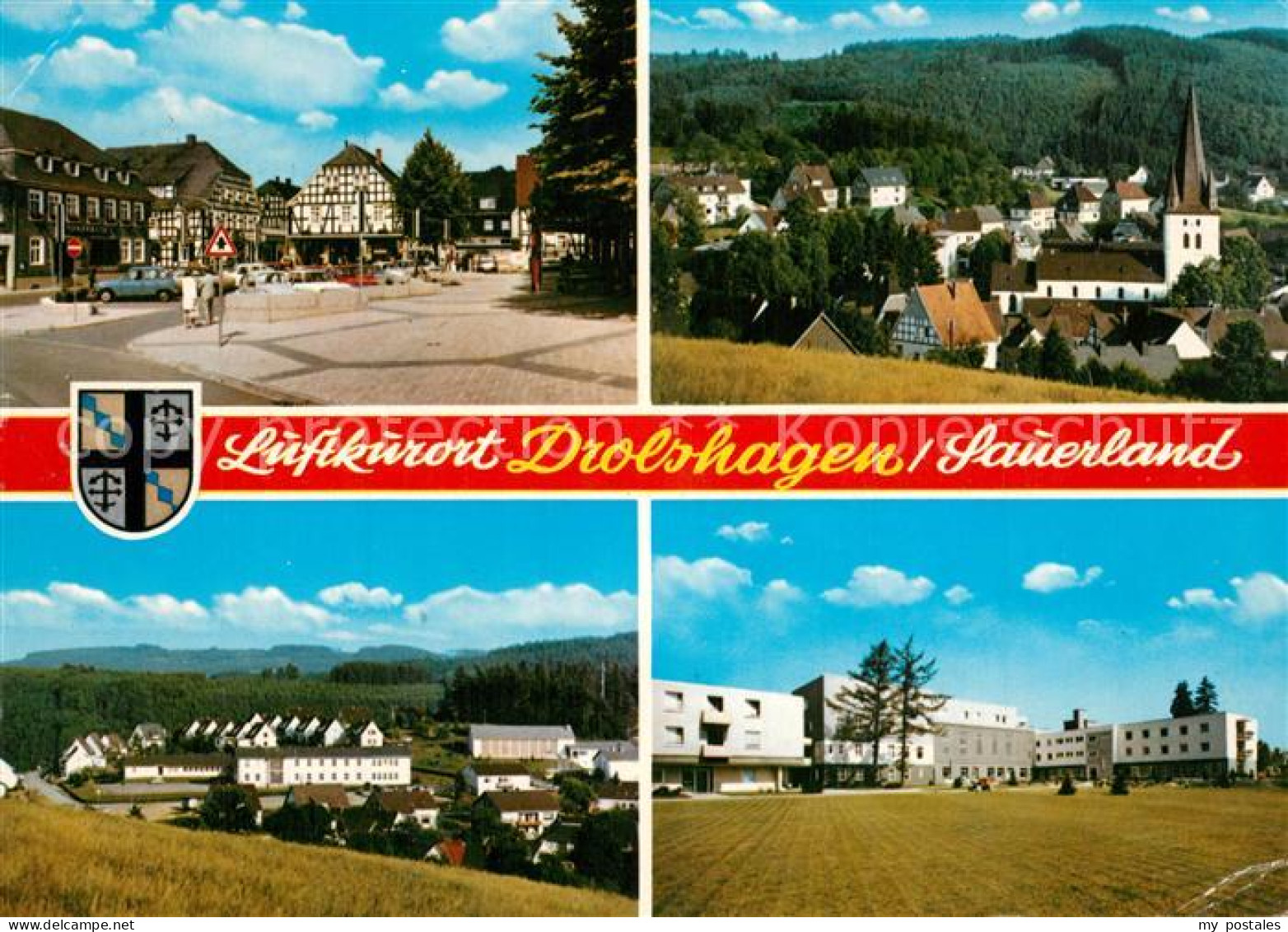 73607847 Drolshagen Ortspartie Kirche Altenheim St Gerhardus Haus Drolshagen - Other & Unclassified