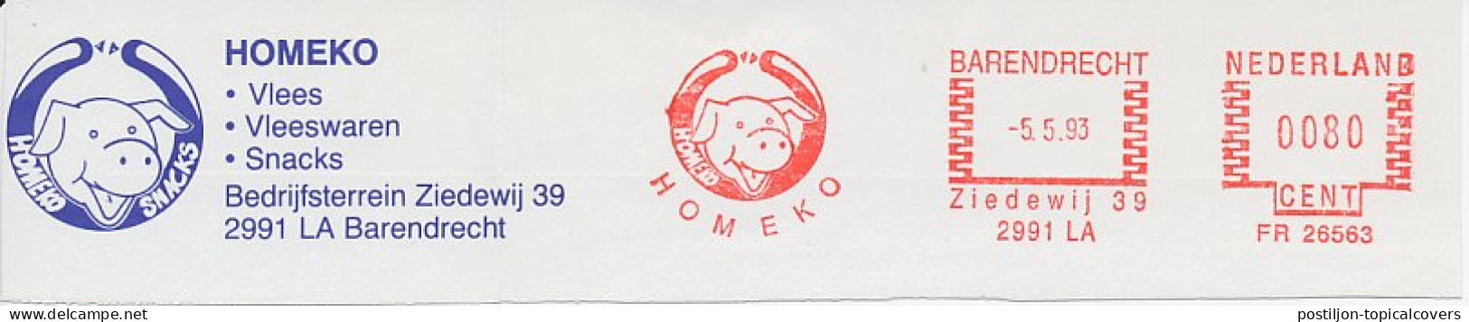 Meter Top Cut Netherlands 1993 Pig - Sausage - Meat - Ferme
