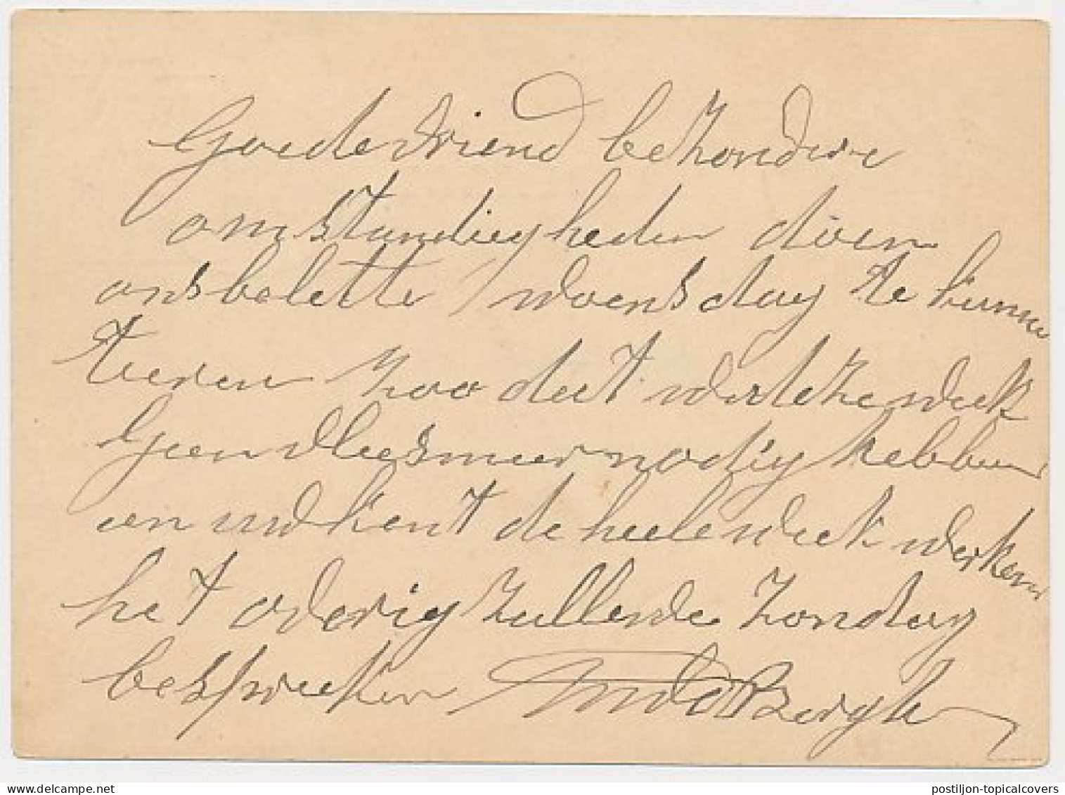 Kleinrondstempel Halsteren 1891 - Unclassified