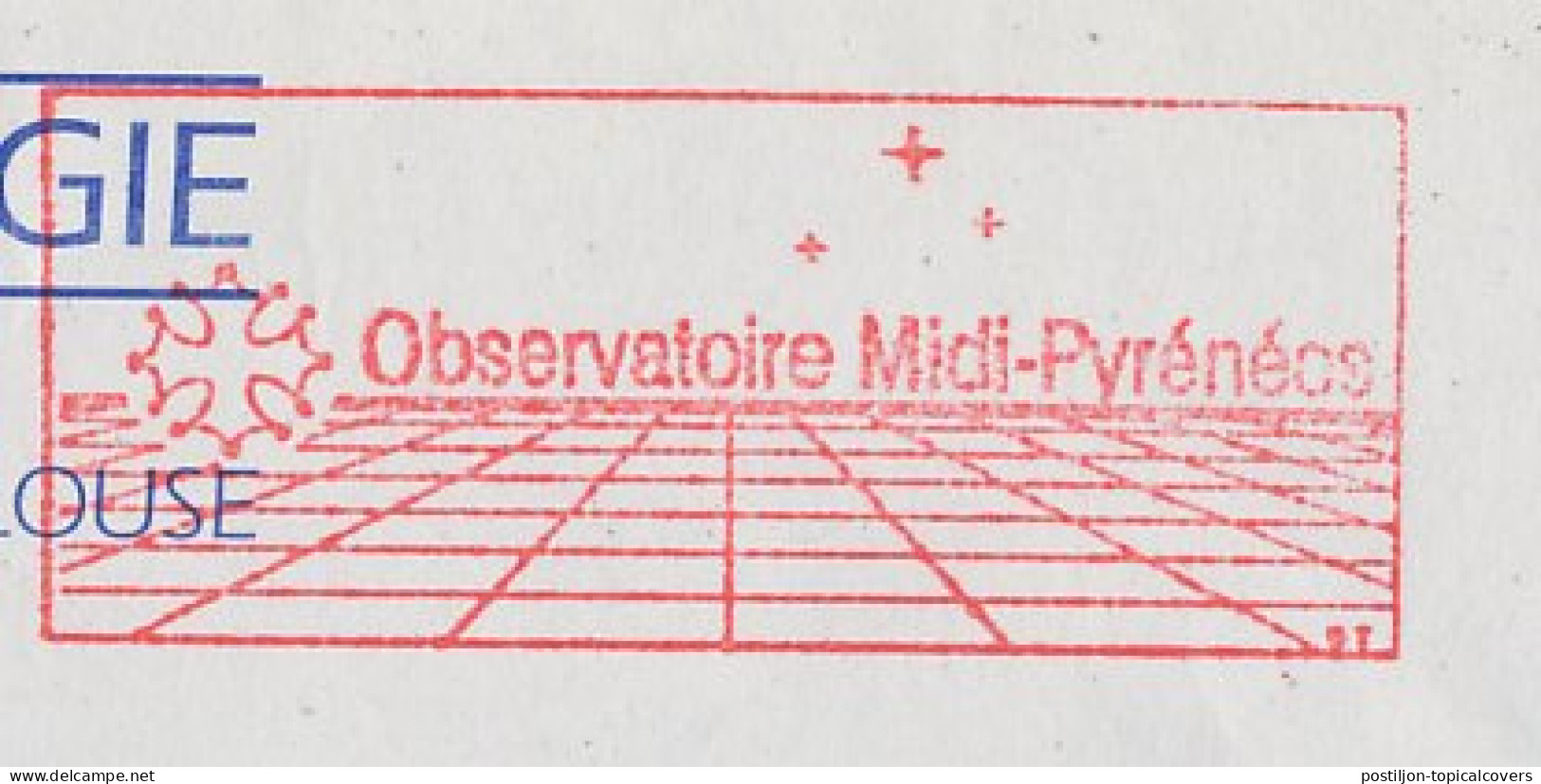 Meter Cover France 1996 Aerology Laboratory - Sterrenkunde