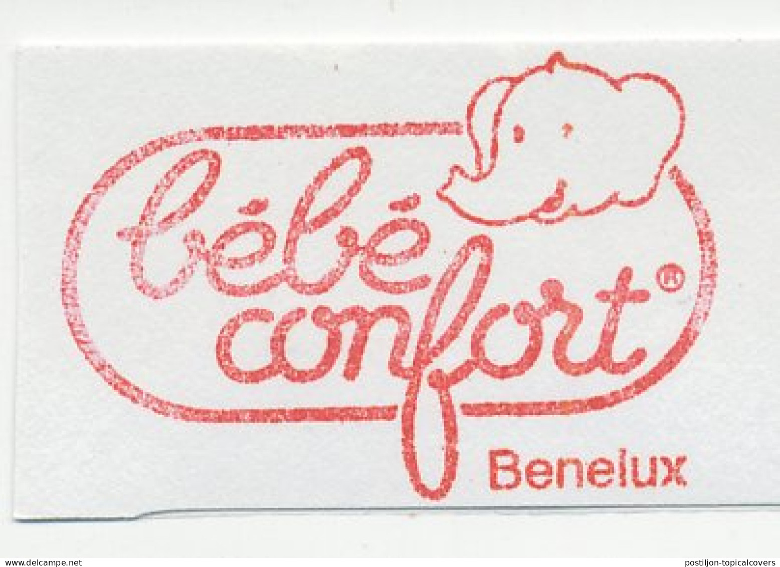 Meter Cut Belgium 1993 Elephant - Other & Unclassified