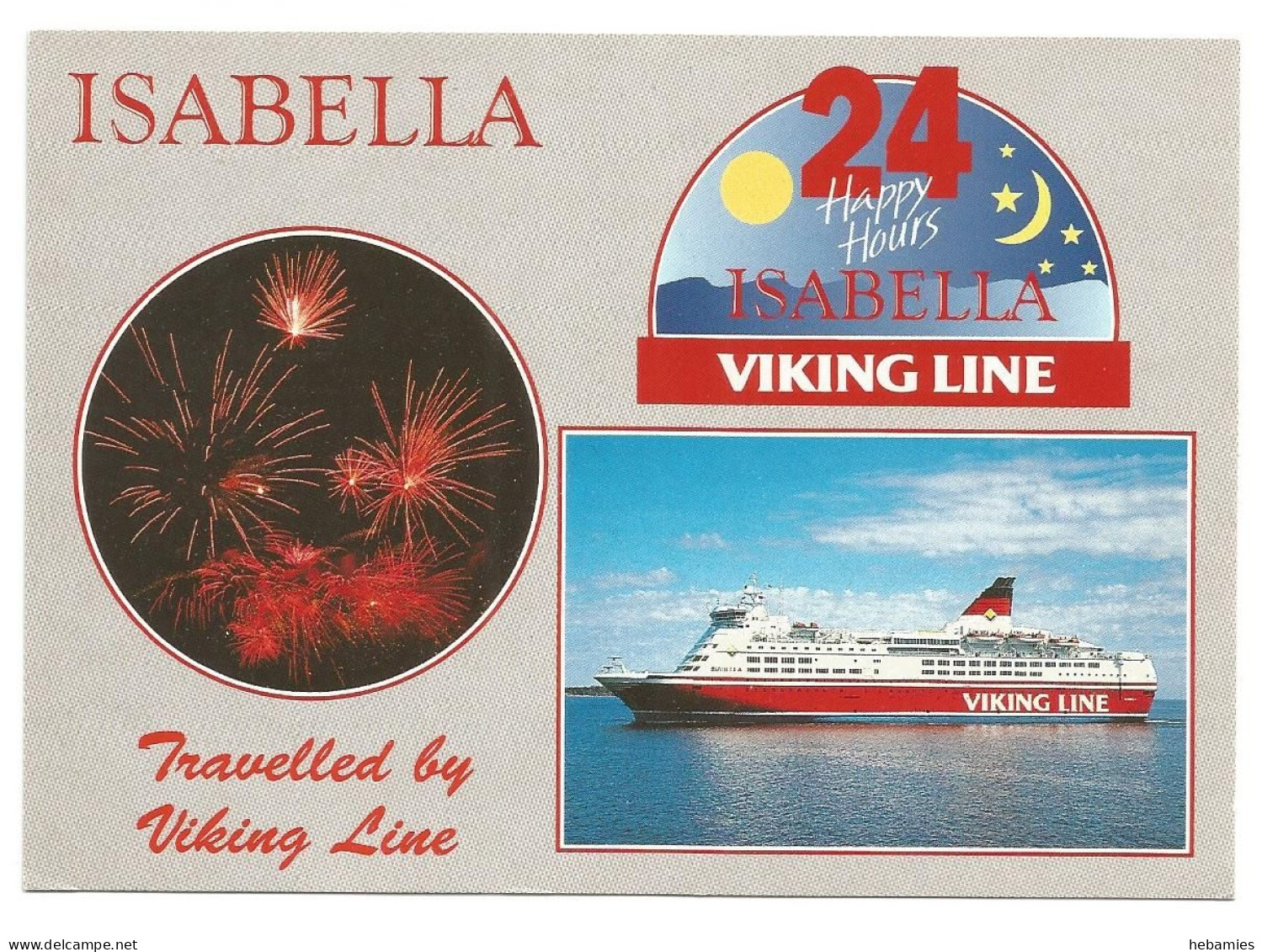 Cruise Liner M/S ISABELLA  - VIKING LINE Shipping Company - Veerboten