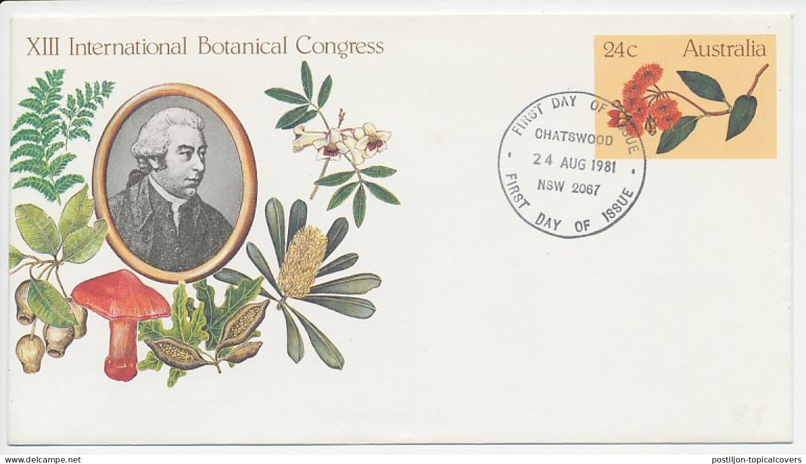 Postal Stationery Australia 1981 Botanical Congress - Trees