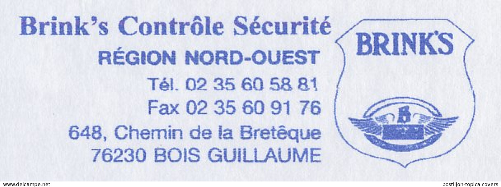 Meter Cover France 2003 Brink S - Security - Non Classificati