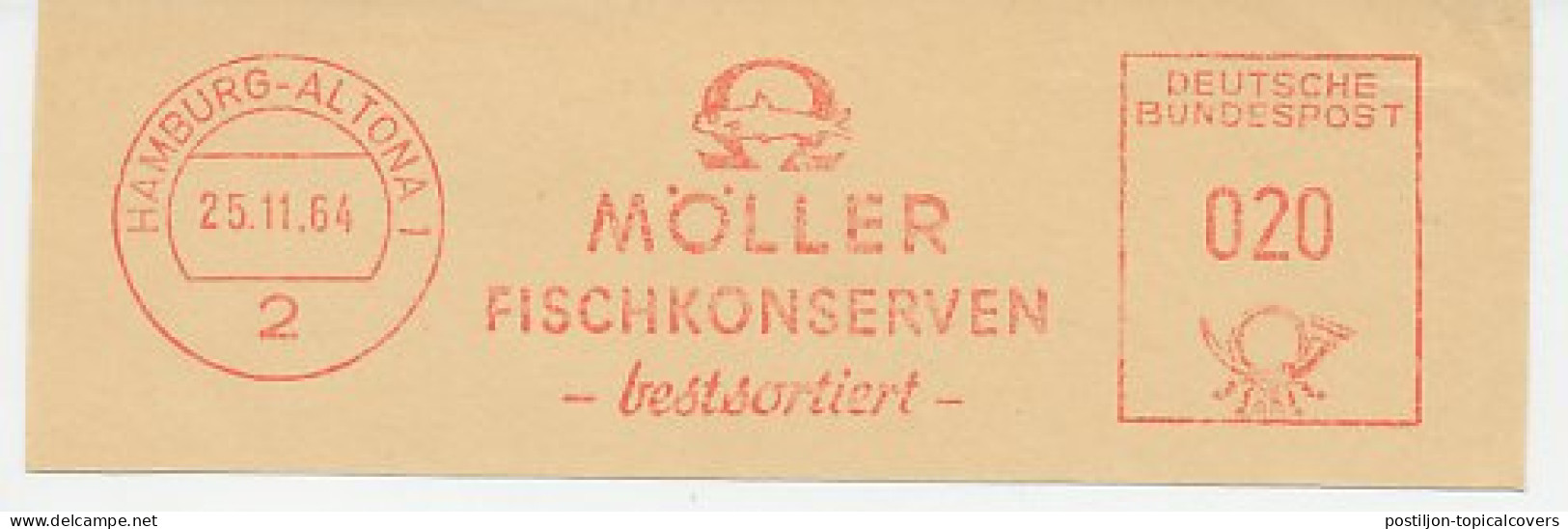 Meter Cut Germany 1964 Tinned Fish - Fische