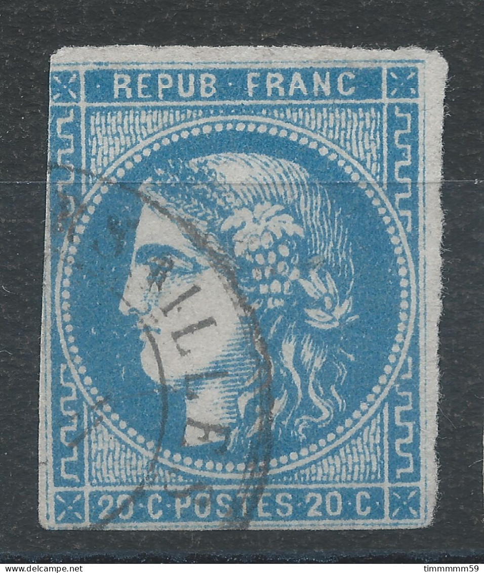 Lot N°83146   N°44-45 Ou 46, Oblitéré Cachet à Date De Versailles, Seine-et-Oise (72) - 1870 Uitgave Van Bordeaux