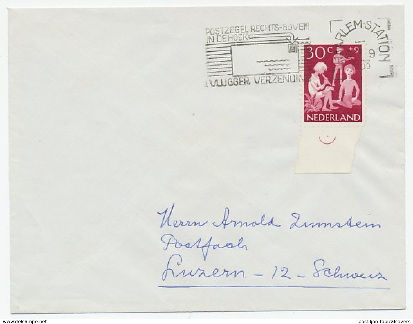 Em. Kind 1962 Haarlem - Luzern Zwitserland - Non Classés