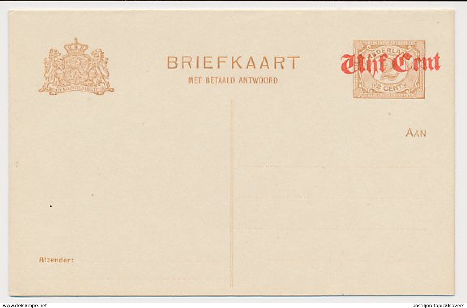 Briefkaart G. 108 I - Interi Postali