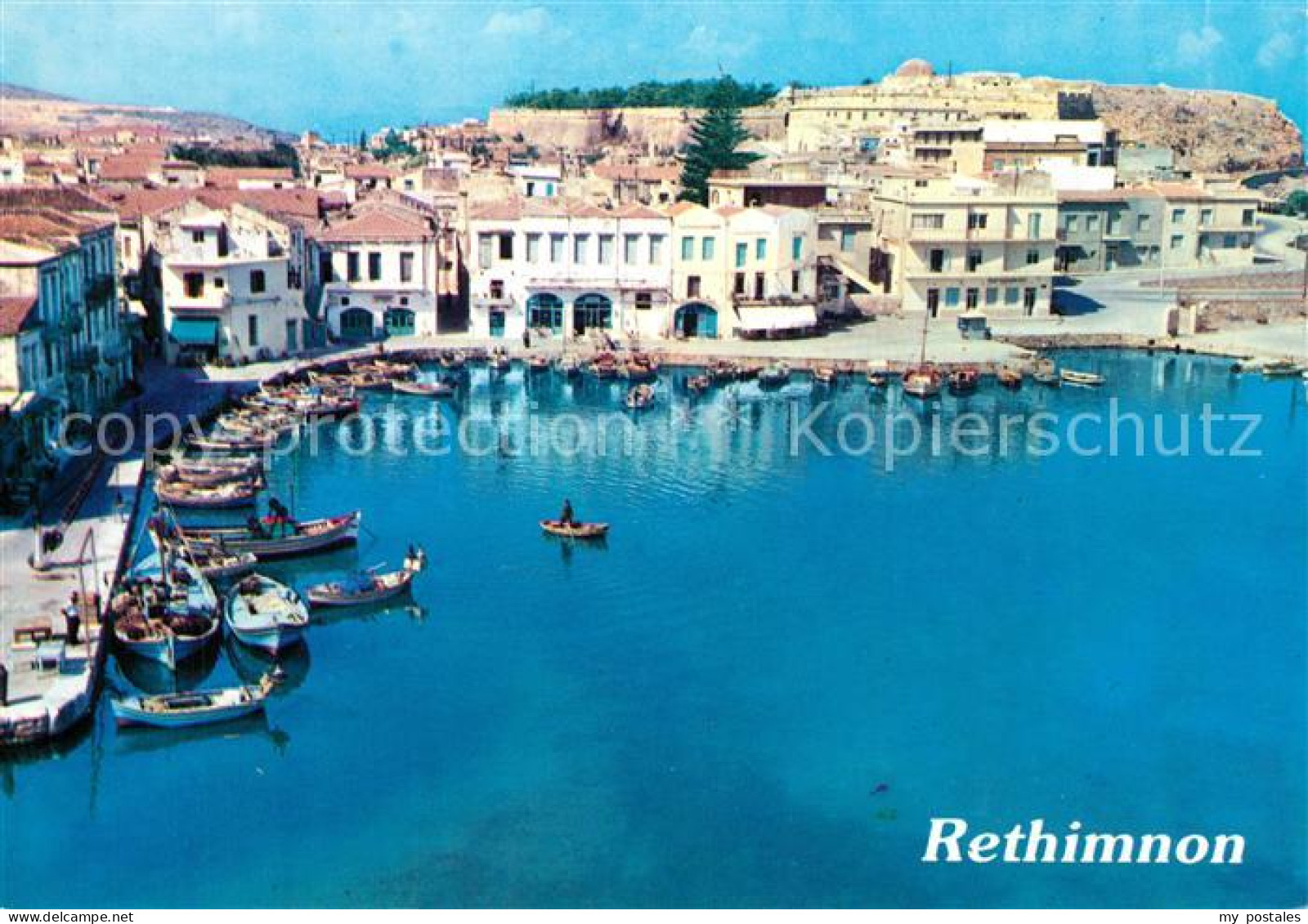 73607745 Rethymnon Kreta Teilansicht Des Alten Hafens Rethymnon Kreta - Griekenland