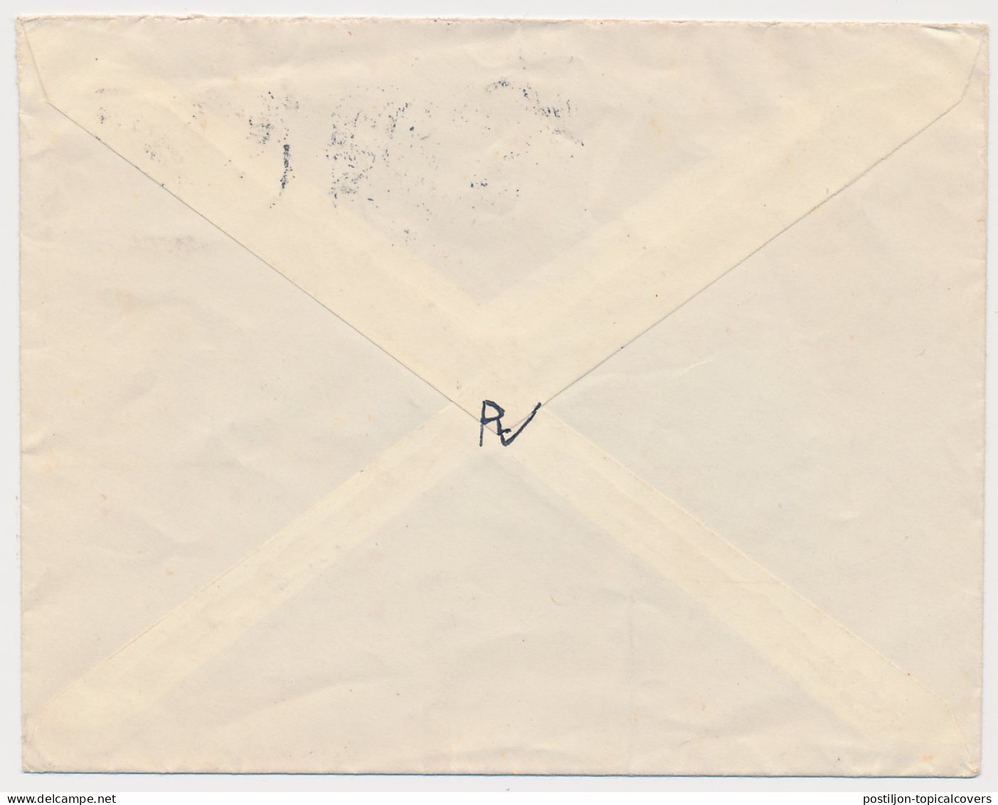 OAS Cover Fieldpost / Veldpost Batavia Netherlands Indies 1948 - Indie Olandesi
