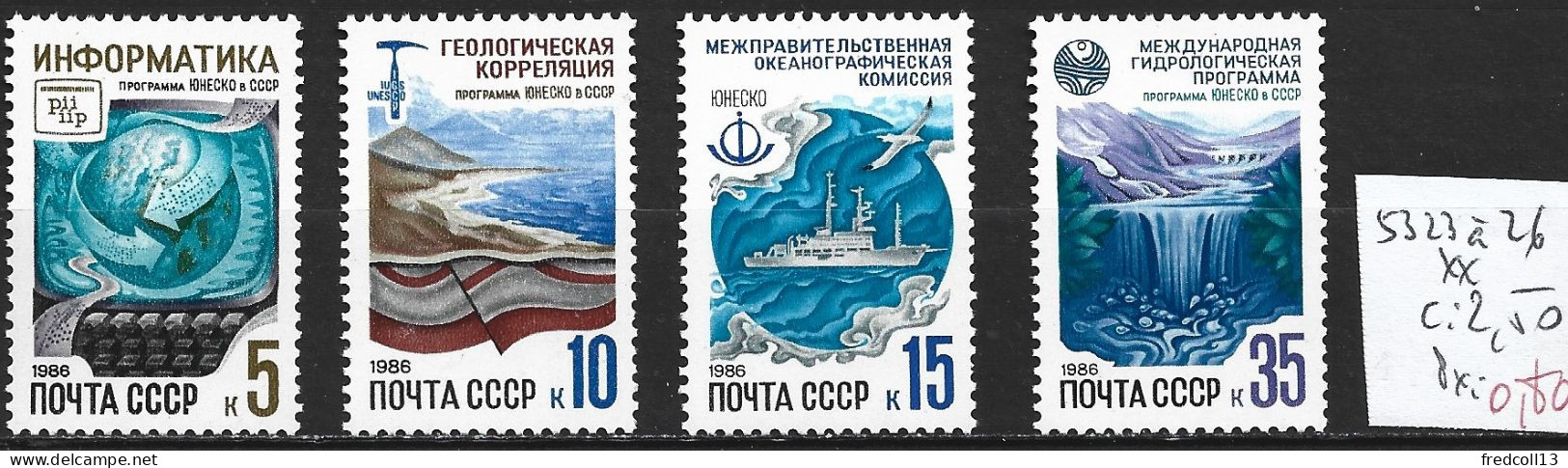 RUSSIE 5323 à 26 ** Côte 2.50 € - Unused Stamps