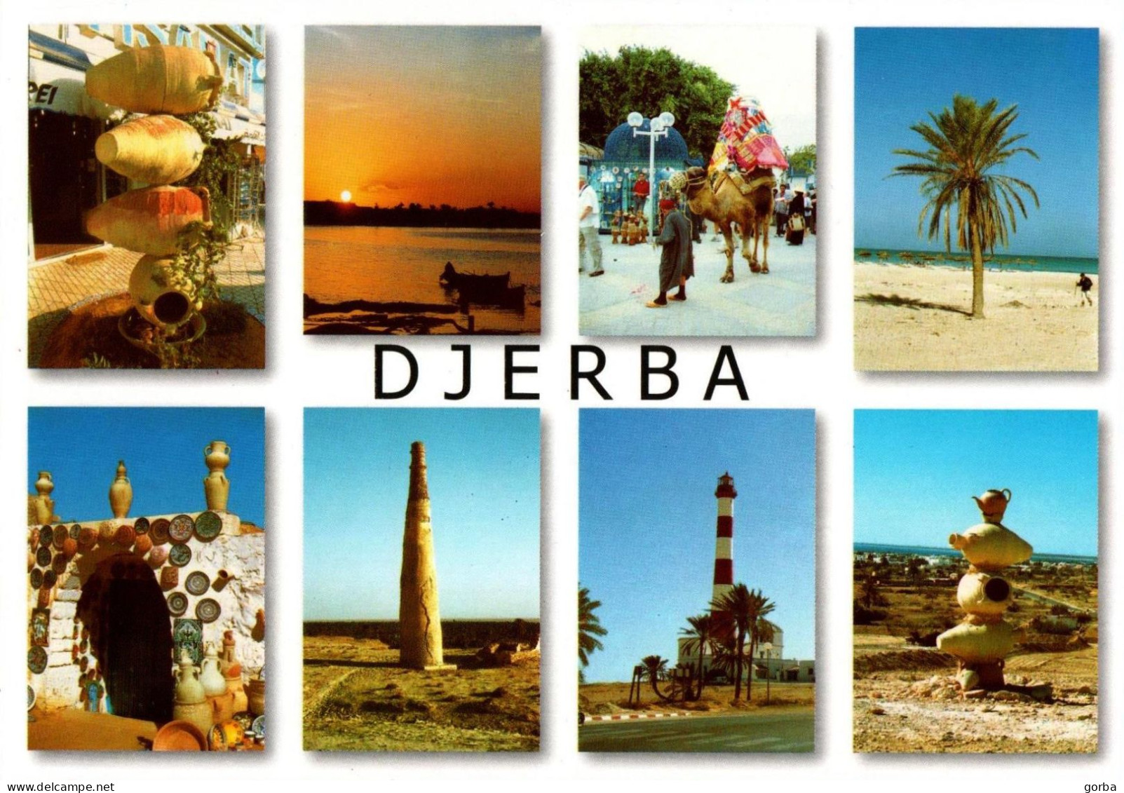 *CPM - TUNISIE - DJERBA - Multivue - Tunisie