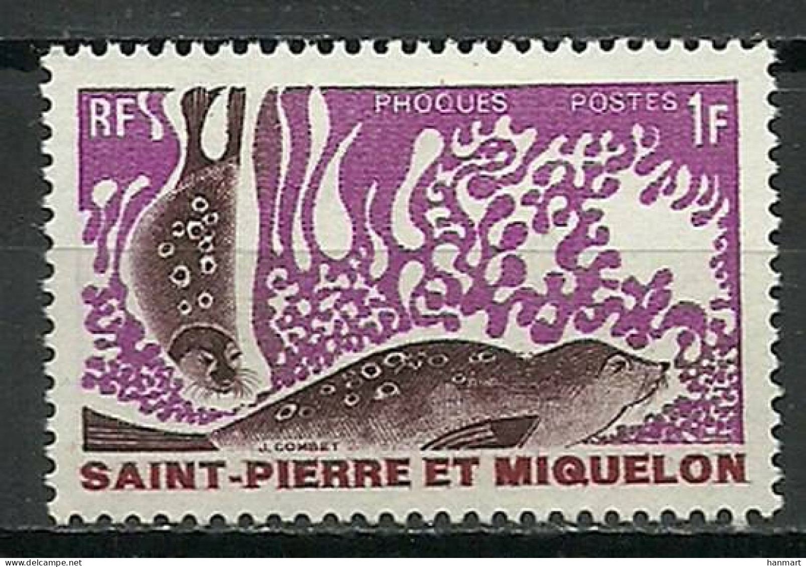 Saint Pierre And Miquelon 1969 Mi 443 MNH  (LZS1 SPM443) - Meereswelt