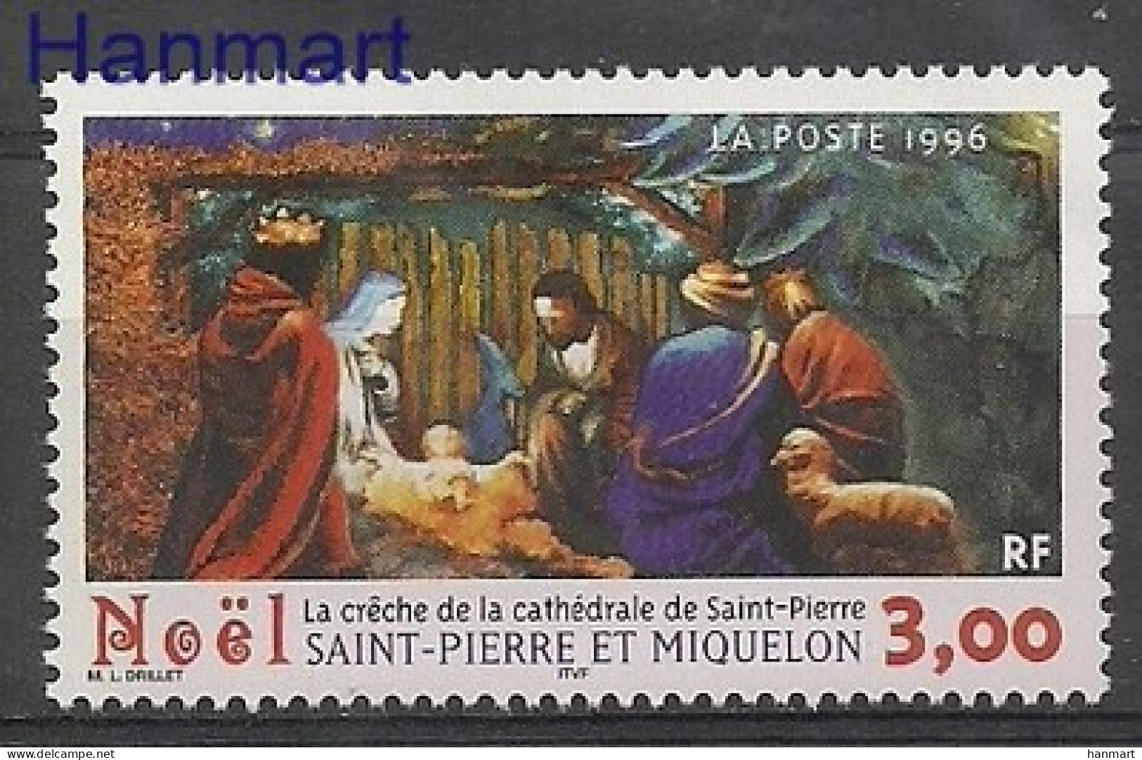 Saint Pierre And Miquelon 1996 Mi 720 MNH  (ZS1 SPM720) - Other