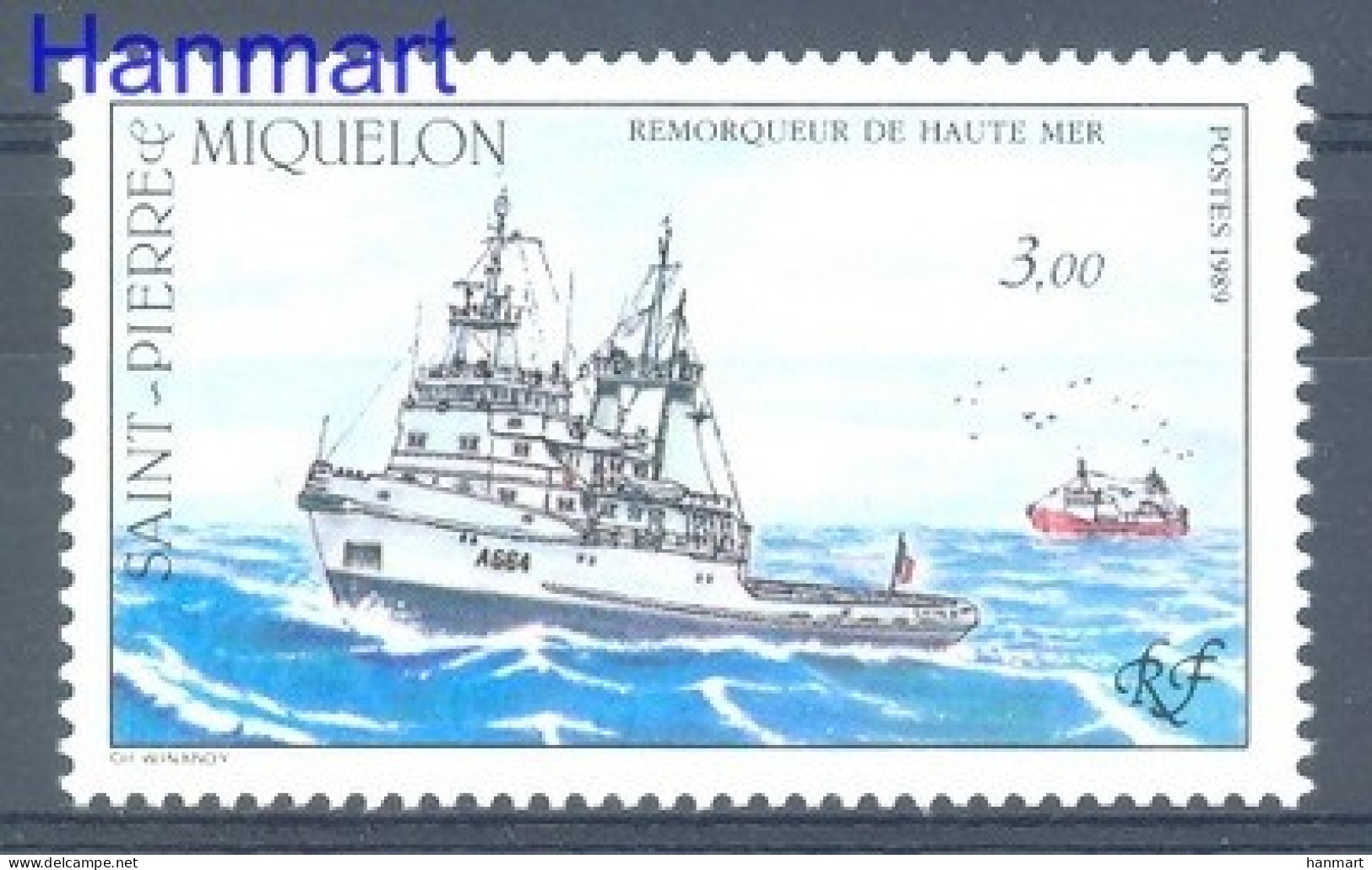 Saint Pierre And Miquelon 1989 Mi 583 MNH  (ZS1 SPM583) - Altri & Non Classificati