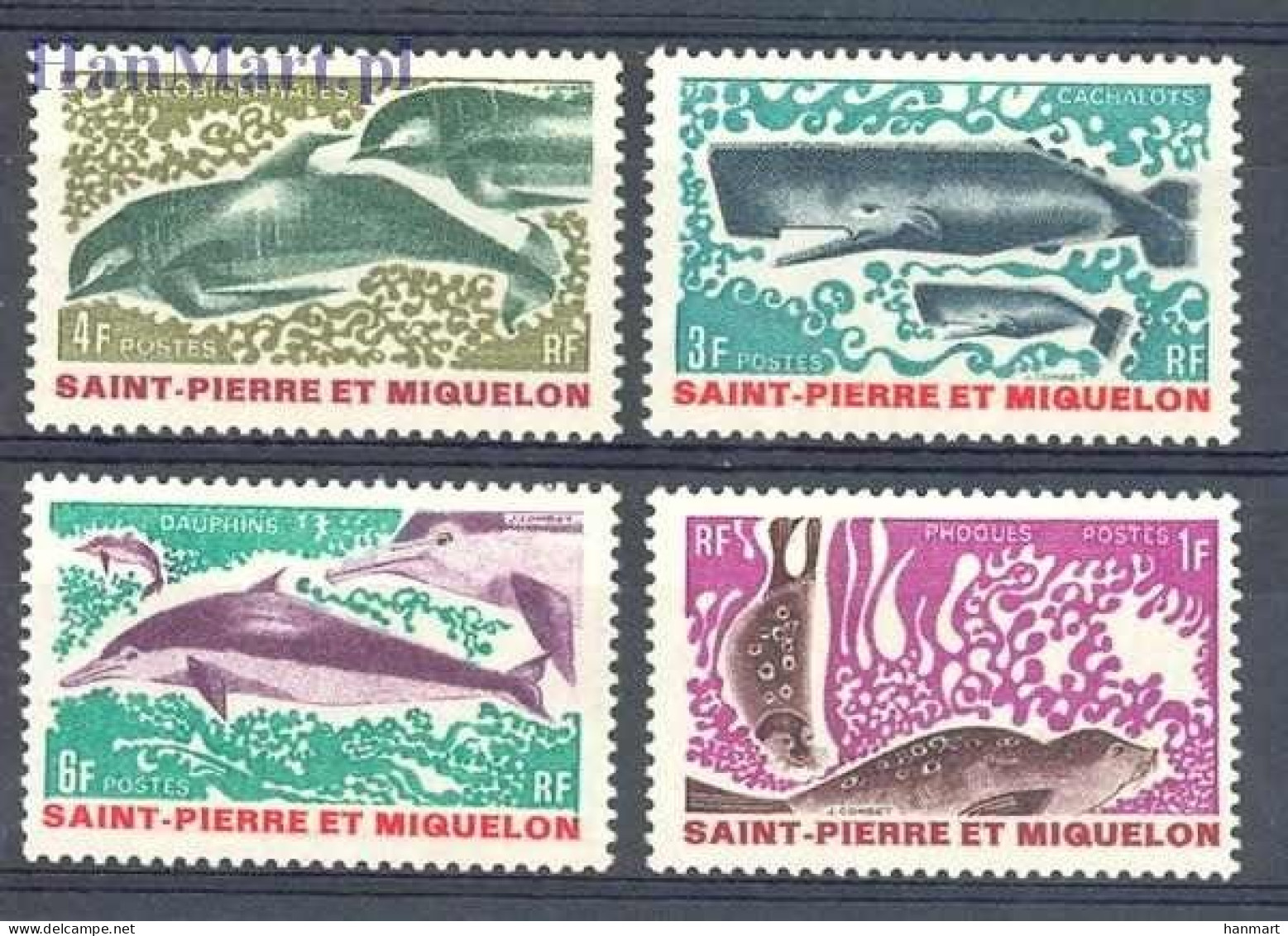 Saint Pierre And Miquelon 1969 Mi 443-446 MNH  (ZS1 SPM443-446) - Other & Unclassified