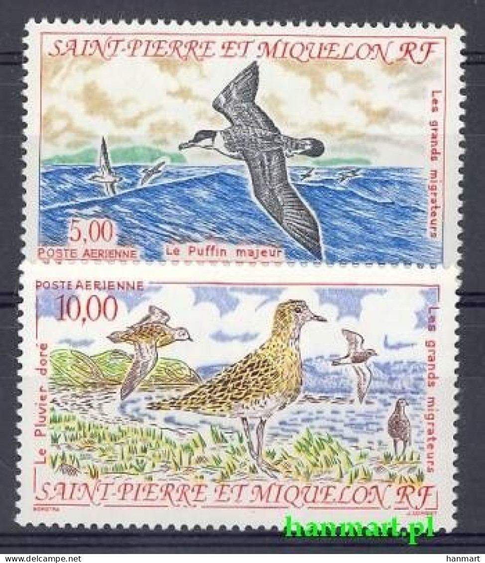 Saint Pierre And Miquelon 1993 Mi 654-655 MNH  (ZS1 SPM654-655) - Albatrosse & Sturmvögel