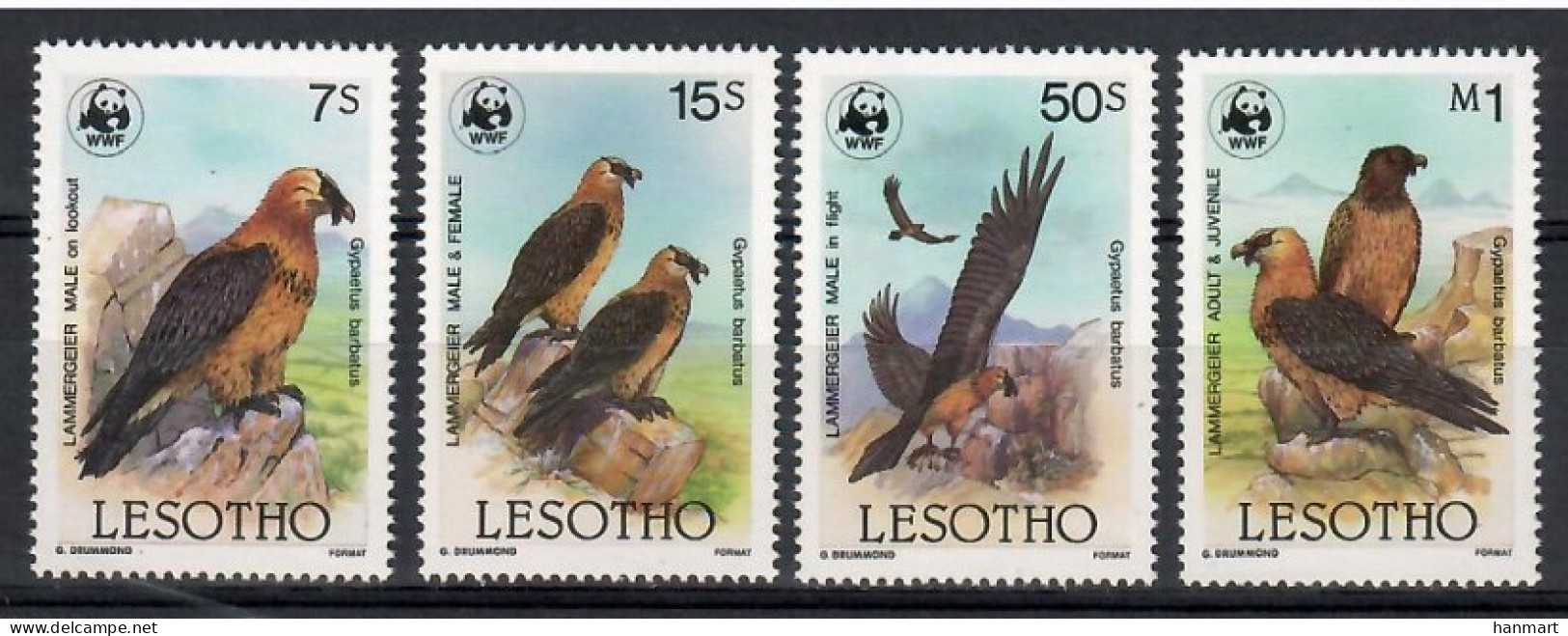 Lesotho 1986 Mi 556-559 MNH  (ZS6 LST556-559) - Otros & Sin Clasificación