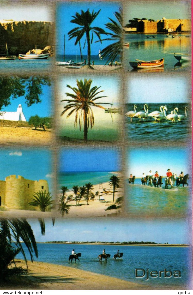 *CPM - TUNISIE - DJERBA - Multivue - Tunisia
