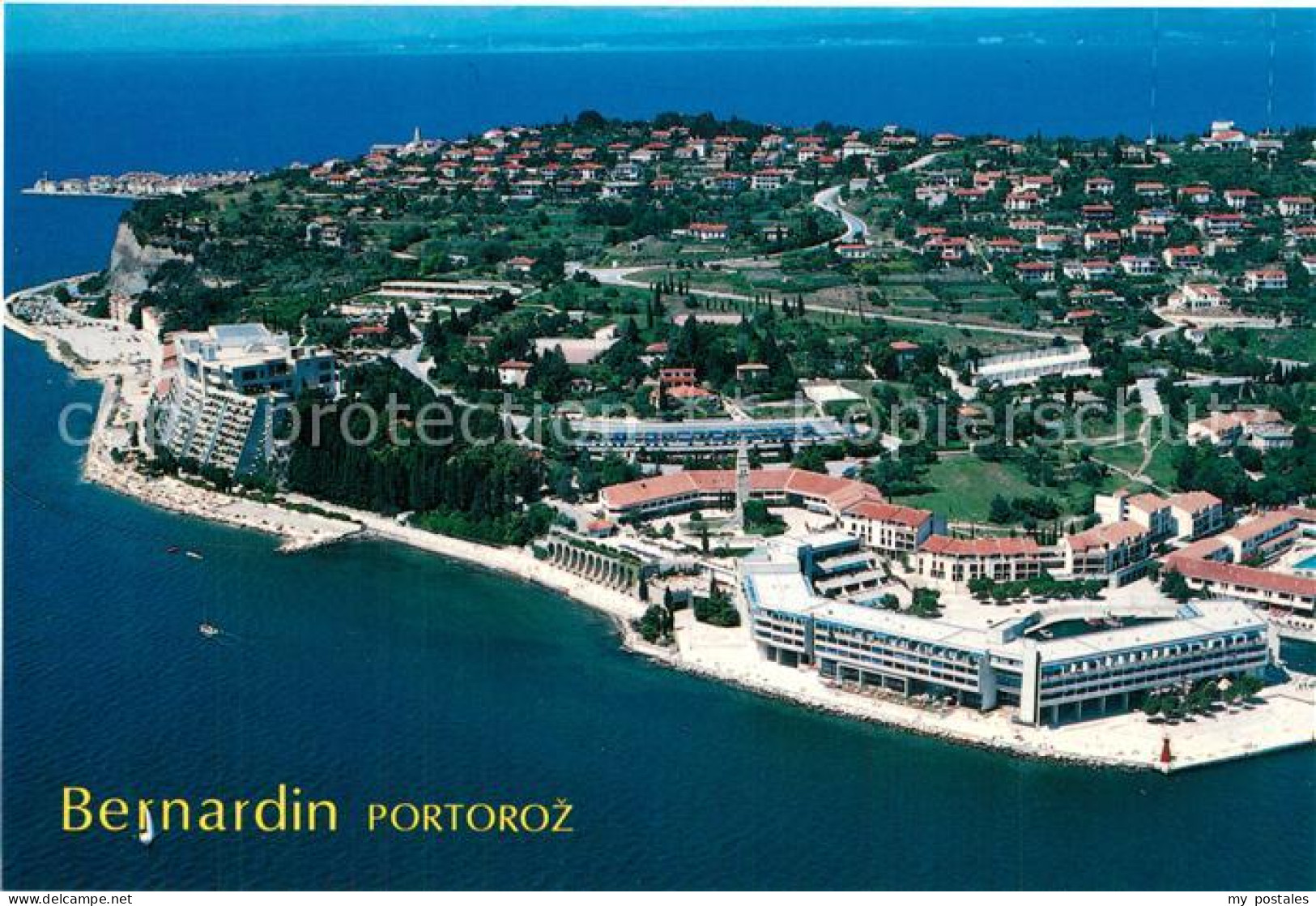 73607629 Bernardin Fliegeraufnahme Portoroz Bernardin - Slowenien