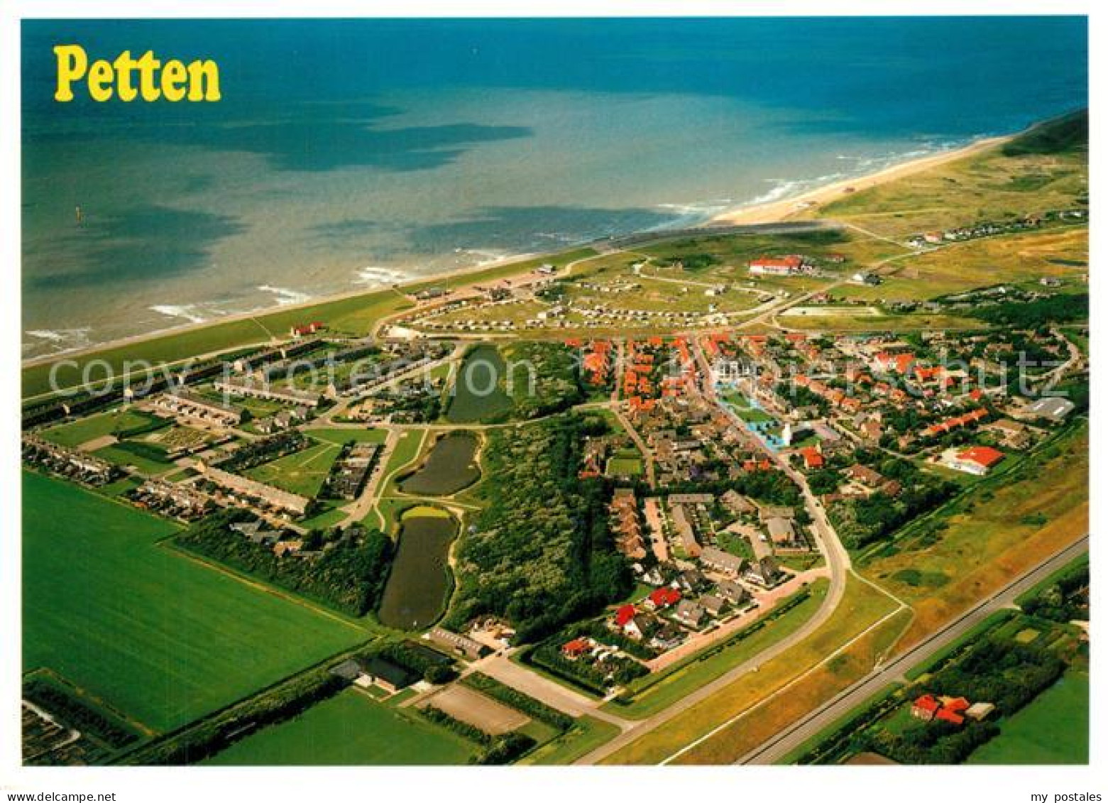 73607381 Petten Aan Zee Fliegeraufnahme Petten Aan Zee - Autres & Non Classés
