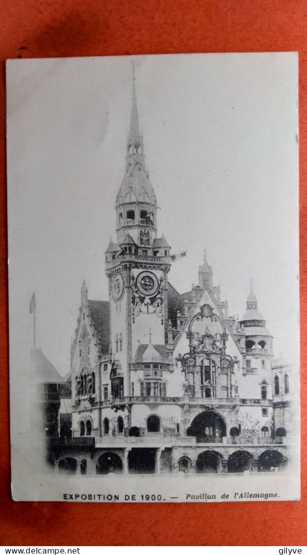 CPA (75) Exposition Universelle De Paris.1900. Pavillon De L'Allemagne.  (7A.558) - Expositions