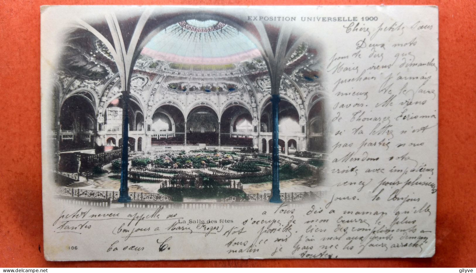 CPA (75) Exposition Universelle De Paris.1900. La Salle Des Fêtes.  (7A.560) - Exposiciones